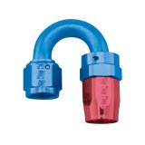 Russell Performance -12 AN Red/Blue 180 Degree Full Flow Swivel Hose End (With 1-1/8in Radius) thumbnail 3