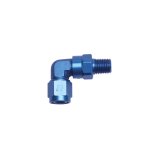 Russell Performance -10 AN 90 Degree Female to Male 3/8in Swivel NPT Fitting thumbnail 3