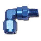 Russell Performance -6 AN 90 Degree Female to Male 3/8in Swivel NPT Fitting thumbnail 2