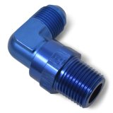 Russell Performance -8 AN 90 Degree Male to Male 1/4in Swivel NPT Fitting thumbnail 7