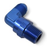 Russell Performance -12 AN 90 Degree Male to Male 3/4in Swivel NPT Fitting thumbnail 6