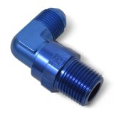 Russell Performance -10 AN 90 Degree Male to Male 3/8in Swivel NPT Fitting thumbnail 6