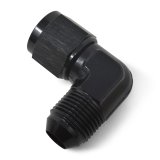 Russell Performance -6 AN 90 Degree Male AN to Female AN Fitting (Black) thumbnail 8