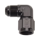 Russell Performance -8 AN 90 Degree Male AN to Female AN Fitting (Black) thumbnail 5