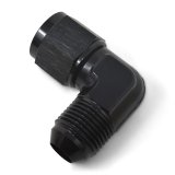 Russell Performance -8 AN 90 Degree Male AN to Female AN Fitting (Black) thumbnail 6