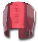 Russell Performance -6 AN Anodized Red Tube Seal Hose End For 5/16in Fuel Hose thumbnail 2
