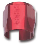 Russell Performance -6 AN Anodized Red Tube Seal Hose End For 5/16in Fuel Hose thumbnail 4