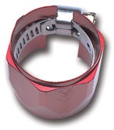 Russell Performance -6 AN Anodized Red Tube Seal Hose End For 5/16in Fuel Hose thumbnail 7