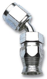 Russell Performance -6 AN Endura PowerFlex Power Steering 45 Degree Hose Ends thumbnail 5