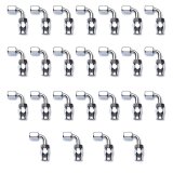 Russell Performance -6 AN Endura PowerFlex Power Steering 90 Degree Hose Ends(25 pcs.) thumbnail 3