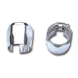 Russell Performance -6 AN Chrome Tube Seal Hose End For 5/16in Fuel Hose thumbnail 1