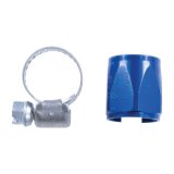 Russell Performance -4 AN Anodized Blue Tube Seal Hose End For 1/4in Vacuum Hose thumbnail 3