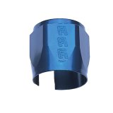 Russell Performance -6 AN Anodized Blue Tube Seal Hose End For 5/16in Fuel Hose thumbnail 3