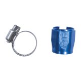 Russell Performance -8 AN Anodized Blue Tube Seal Hose End For 3/8in Fuel Hose thumbnail 5