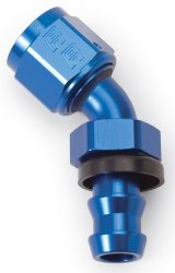 Russell Performance -8 AN Twist-Lok 45 Degree Hose End (Blue) thumbnail 8