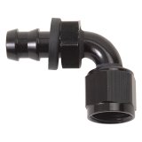 Russell Performance -4 AN Twist-Lok 90 Degree Hose End (Black) thumbnail 2