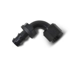 Russell Performance -4 AN Twist-Lok 90 Degree Hose End (Black) thumbnail 5
