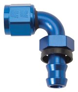 Russell Performance -8 AN Twist-Lok 90 Degree Hose End (Blue) thumbnail 4