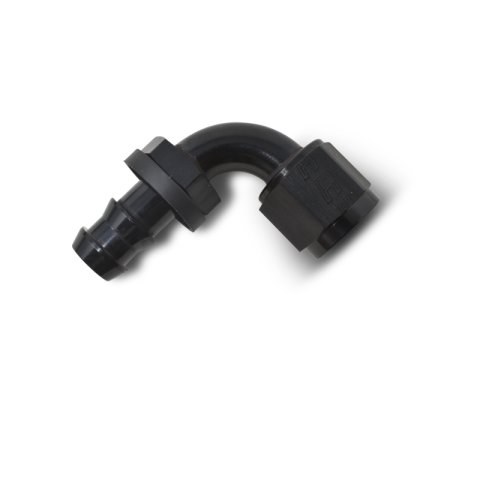 Russell Performance -8 AN Twist-Lok 90 Degree Hose End (Black) thumbnail 5