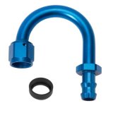 Russell Performance -8 AN Twist-Lok 180 Degree Hose End (1-1/4in Radius) thumbnail 1