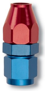 Russell Performance Red/Blue -6 AN Female Swivel to 3/8in Aluminum Tube thumbnail 6