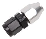 Russell Performance Black/Silver -6 AN Female Swivel to 3/8in Aluminum Tube thumbnail 7