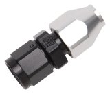 Russell Performance Black/Silver -8 AN Female Swivel to 1/2in Aluminum Tube thumbnail 4