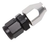 Russell Performance Black/Silver -8 AN Female Swivel to 1/2in Aluminum Tube thumbnail 5