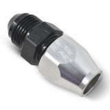 Russell Performance Black/Silver -8 AN Male 37 Degree to 1/2in Aluminum Tube thumbnail 7