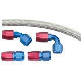 Russell Performance Holley - Fuel Pump to -8 Dual Inlet Kit (For ProFlex -4ft hose) thumbnail 2