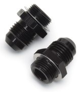 Russell Performance -6 AN Carb Adapter Fittings (2 pcs.) Black thumbnail 3