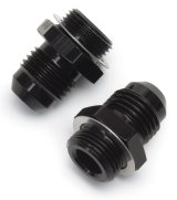 Russell Performance -6 AN Carb Adapter Fittings (2 pcs.) Black thumbnail 5