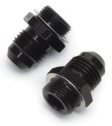 Russell Performance -6 AN Carb Adapter Fittings (2 pcs.) Black thumbnail 6