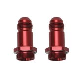 Russell Performance -8 AN Carb Adapter Fittings (2 pcs.) (Red) thumbnail 8