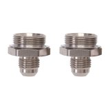 Russell Performance -6 AN Carb Adapter Fittings (2 pcs.) (Endura) thumbnail 5