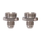 Russell Performance -6 AN Carb Adapter Fittings (2 pcs.) (Endura) thumbnail 6