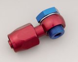 Russell Performance -6 AN Carb Banjo Adapter Fitting (Red/Blue) thumbnail 2