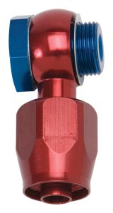 Russell Performance -6 AN Carb Banjo Adapter Fitting (Red/Blue) thumbnail 6