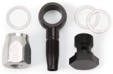 Russell Performance -6 AN Carb Banjo Adapter Fitting (Black) thumbnail 7