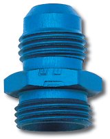 Russell Performance -6 AN Carb Adapter Fitting Blue thumbnail 3