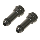 Russell Performance 7/8in -20 x -8 AN Male Flare Extended (2 pcs.) (Red/Blue) thumbnail 2
