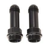 Russell Performance 7/8in -20 x -8 AN Male Flare Extended (2 pcs.) (Red/Blue) thumbnail 3