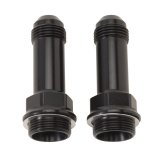 Russell Performance 7/8in -20 x -8 AN Male Flare Extended (2 pcs.) (Red/Blue) thumbnail 4