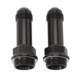 Russell Performance 7/8in -20 x -8 AN Male Flare Extended (2 pcs.) (Red/Blue) thumbnail 5
