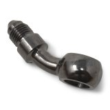 Russell Performance -3 AN SAE Adapter Fitting (Black) thumbnail 9