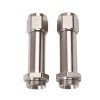 Russell Performance -8 AN Carb Inlet Fittings (2 pcs.) (Endura) thumbnail 8