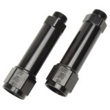 Russell Performance DEMON CARB INLET FITTING IN BLK/SLVR thumbnail 3