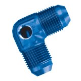 Russell Performance -8 AN Blue 90 Degree Fuel Pressure Adapter thumbnail 3