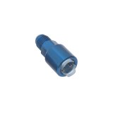 Russell Performance -6 AN male to 3/8in SAE quick-disconnect female (Blue Single) thumbnail 3