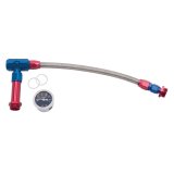 Russell Performance -6 AN to 3/8in Female NPT ProFlex Holley 4150 Dual Inlet Carb Kit (Red/Blue) thumbnail 4